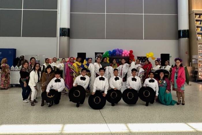 Las Aguilas at the IAH